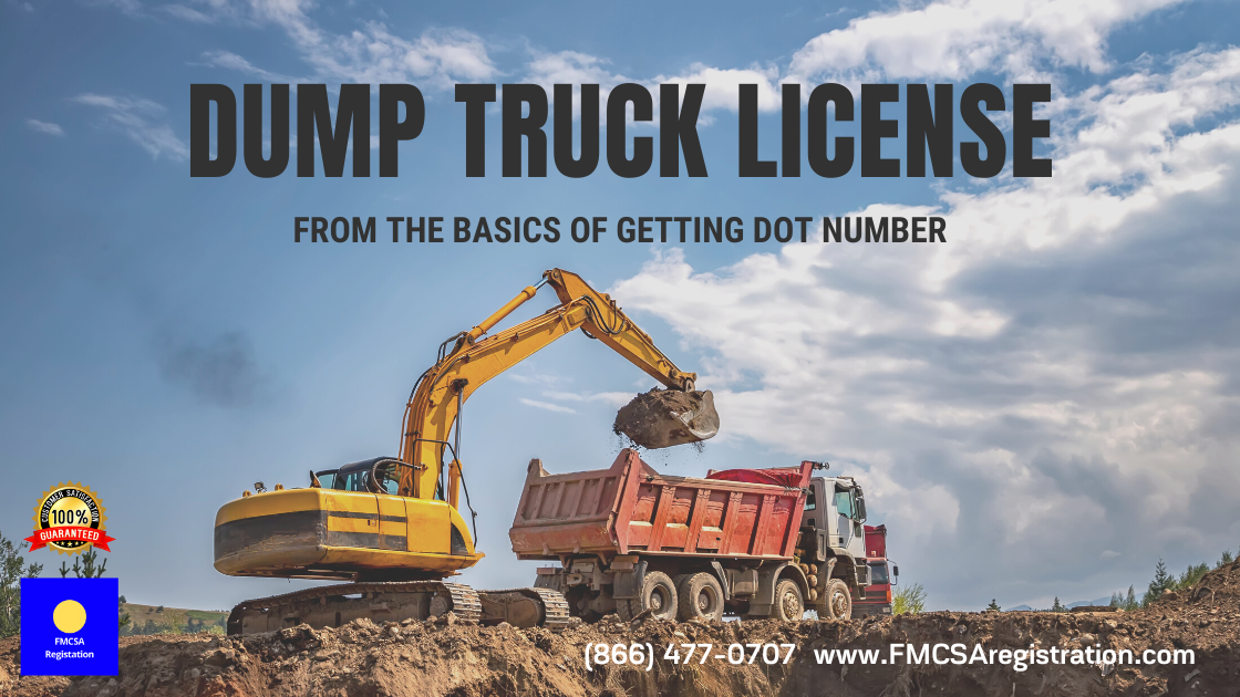 Dump Truck License product image reference 2