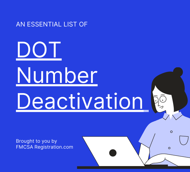 DOT Number Deactivation