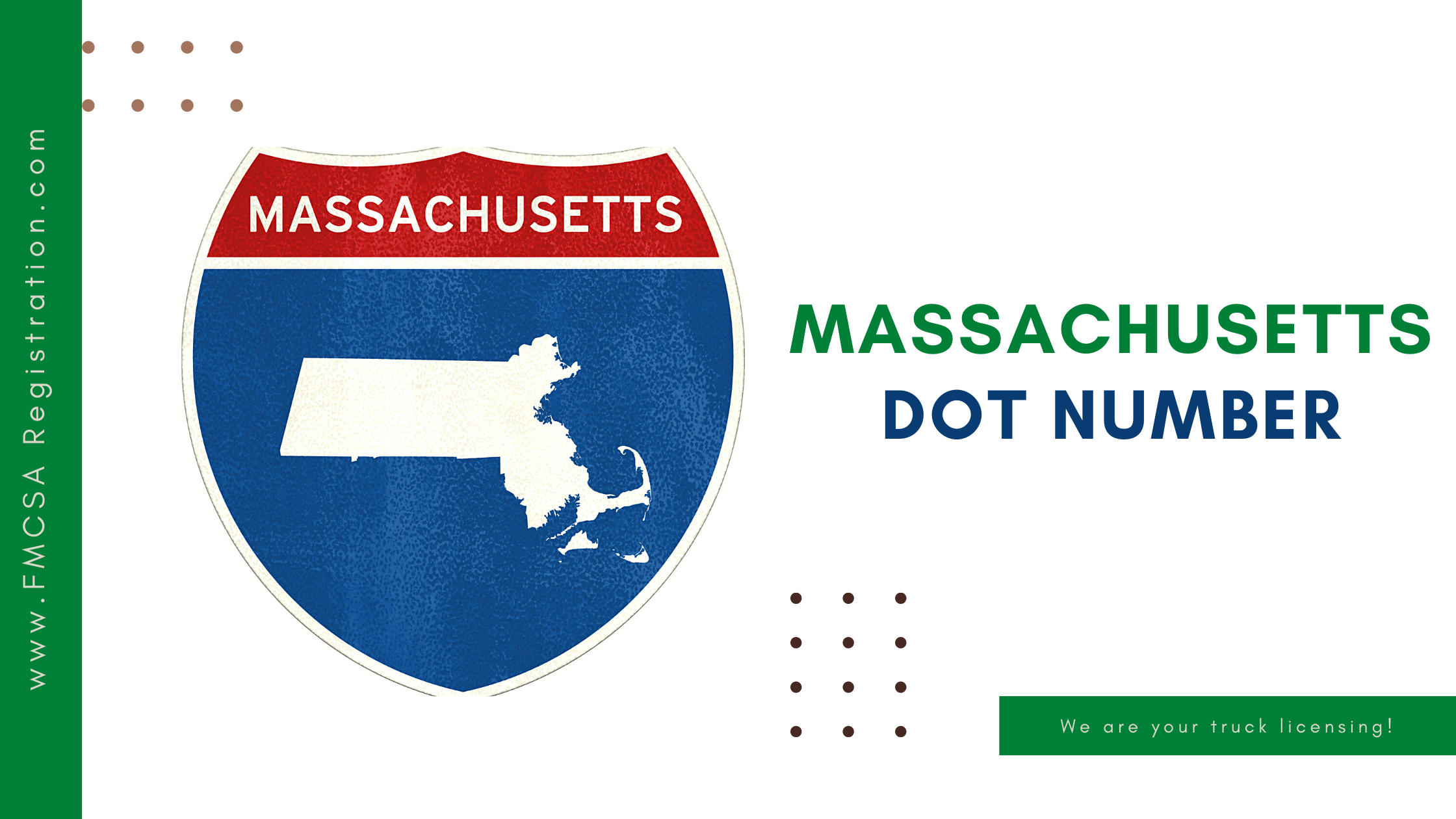 Massachusetts DOT Number product image reference 1