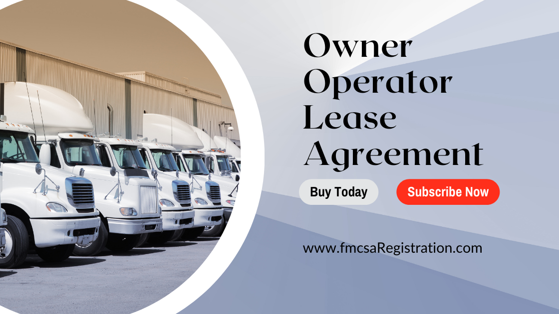 Owner Operator Lease Agreement  product image reference 5
